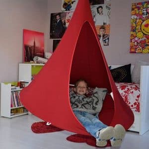 Hængehule / Hængekøje telt (lilla eller grøn) - Lilla / 100x110 cm